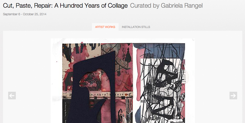 Arturo Herrera en «Cut, Paste, Repair: A Hundred Years of Collage»