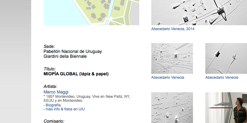 Marco Maggi representará a Uruguay en la próxima Bienal de Venecia