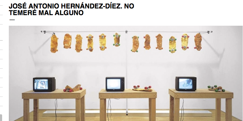 José Antonio Hernández-Diez en el MACBA